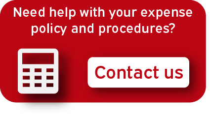 Expense policy and procedures contact us button